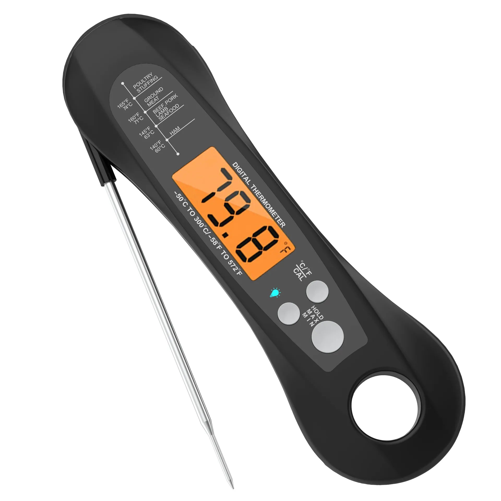 Waterproof Folding Oven Thermometer